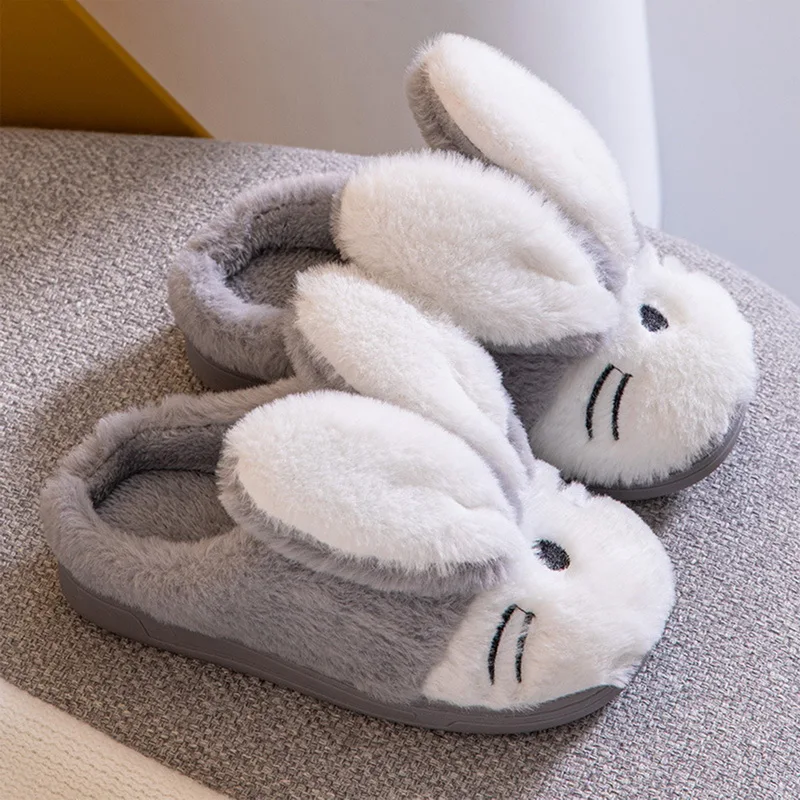 Men's And Women's Winter Home Daily Slippers Cute Rabbit Shoes Indoor Slip On Shoes Warm Soft-soled Cotton Floor Slippers 2021
Men's And Women's Winter Home Daily Slippers Cute Rabbit Shoes Indoor Slip On Shoes Warm Soft-soled Cotton Floor Slippers 2021