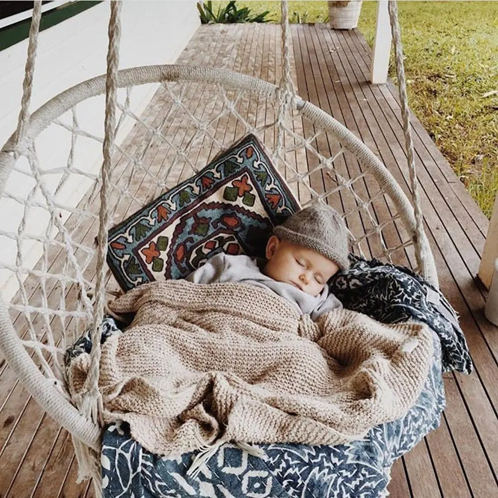 Round Macrame Hanging Cotton Rope Hammocks Chair For Indoor Outdoor Home Bedroom Patio Yard Garden Hammock Swing Chair
Round Macrame Hanging Cotton Rope Hammocks Chair For Indoor Outdoor Home Bedroom Patio Yard Garden Hammock Swing Chair