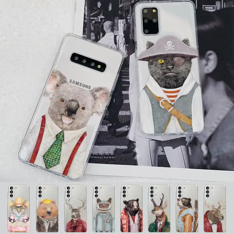 Animal Suit Art Phone Case For Samsung A 10 20 30 50s 70 51 52 71 4g 12 31 21 31 S 20 21 plus Ultra
Animal Suit Art Phone Case For Samsung A 10 20 30 50s 70 51 52 71 4g 12 31 21 31 S 20 21 plus Ultra