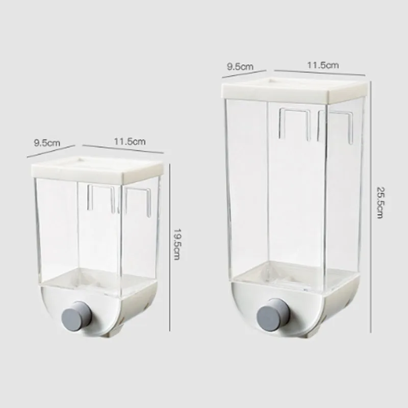 Creative 1000/1500ML Wall-Mounted Grain Cans Storage Box ABS Food Sealed Storage Container for Kitchen Food Cereal Storage Tank
Creative 1000/1500ML Wall-Mounted Grain Cans Storage Box ABS Food Sealed Storage Container for Kitchen Food Cereal Storage Tank