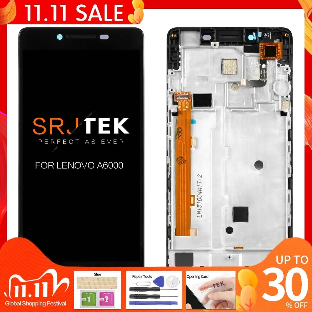 5.0" Original LCD For LENOVO A6000 Display Touch Screen Digitizer with Frame Replacement For Lenovo A6000 K3 K30-T LCD Display
5.0" Original LCD For LENOVO A6000 Display Touch Screen Digitizer with Frame Replacement For Lenovo A6000 K3 K30-T LCD Display
