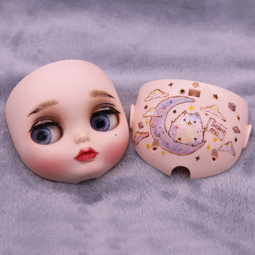 Blyth Doll Face Plate for diy your blyth makeup Including Hand-painted backplane customization doll Princess makeup 2.25.5
Blyth Doll Face Plate for diy your blyth makeup Including Hand-painted backplane customization doll Princess makeup 2.25.5