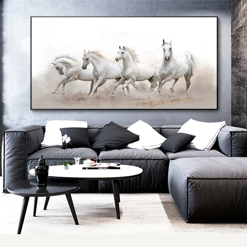 Картина на холсте с изображением бегущей белой лошади, постеры с животными, без рамки
Картина на холсте с изображением бегущей белой лошади, постеры с животными, без рамки