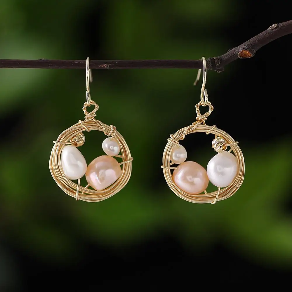 Coeufuedy Genuine Pearl Drop Earrings Baroque Fresh Water Pearl Earrings For Women Birthday Gift Fine Jewelry Handmade
Coeufuedy Genuine Pearl Drop Earrings Baroque Fresh Water Pearl Earrings For Women Birthday Gift Fine Jewelry Handmade