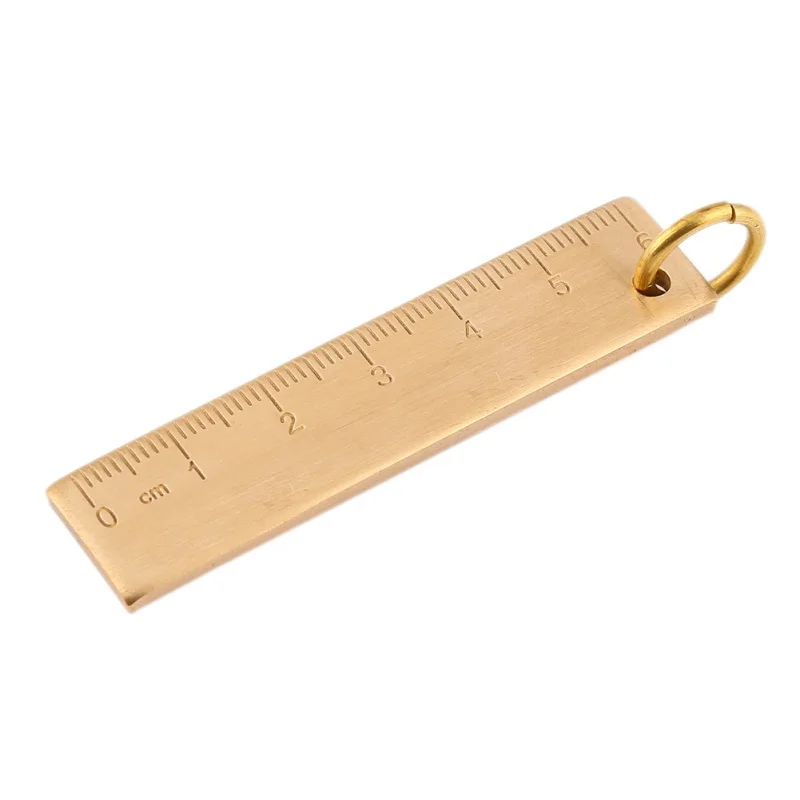 Outdoor Camping Equipment High Quality Brass Scale Portable Vintage Bookmarks Copper Ruler Mini EDC Tool 2019
Outdoor Camping Equipment High Quality Brass Scale Portable Vintage Bookmarks Copper Ruler Mini EDC Tool 2019
