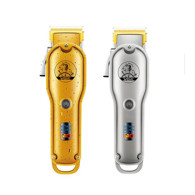 VGR hair trimmer V650 LCD rechargeable hair clipper oilhead clipper hair carving white beard trimmer professional haircut mac
VGR hair trimmer V650 LCD rechargeable hair clipper oilhead clipper hair carving white beard trimmer professional haircut mac