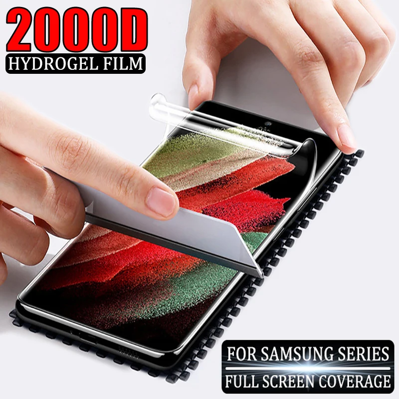 Гидрогелевая пленка 2000D для Samsung S22 Ultra S21 S20 FE S10 S9 Plus, защитная пленка для Note 20 10 A52 A51 A12 A32 A72 A71, 1-3 шт.
Гидрогелевая пленка 2000D для Samsung S22 Ultra S21 S20 FE S10 S9 Plus, защитная пленка для Note 20 10 A52 A51 A12 A32 A72 A71, 1-3 шт.