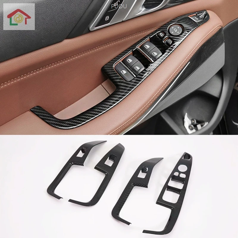 Fit For Left-Hand Drive Model For BMW X5 G05 2019 2020 ABS Carbon Fiber Style Interior Armrest Window Switch Lift Cover Trim Car
Fit For Left-Hand Drive Model For BMW X5 G05 2019 2020 ABS Carbon Fiber Style Interior Armrest Window Switch Lift Cover Trim Car
