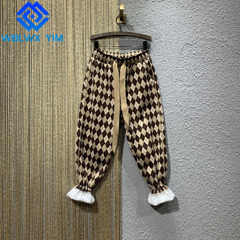 Autumn Winter Women Sweatpants Casual Joggers Fashion High Waist Harem Pants Thick Warm Trousers Female Elastic waist Sweatpants
Autumn Winter Women Sweatpants Casual Joggers Fashion High Waist Harem Pants Thick Warm Trousers Female Elastic waist Sweatpants