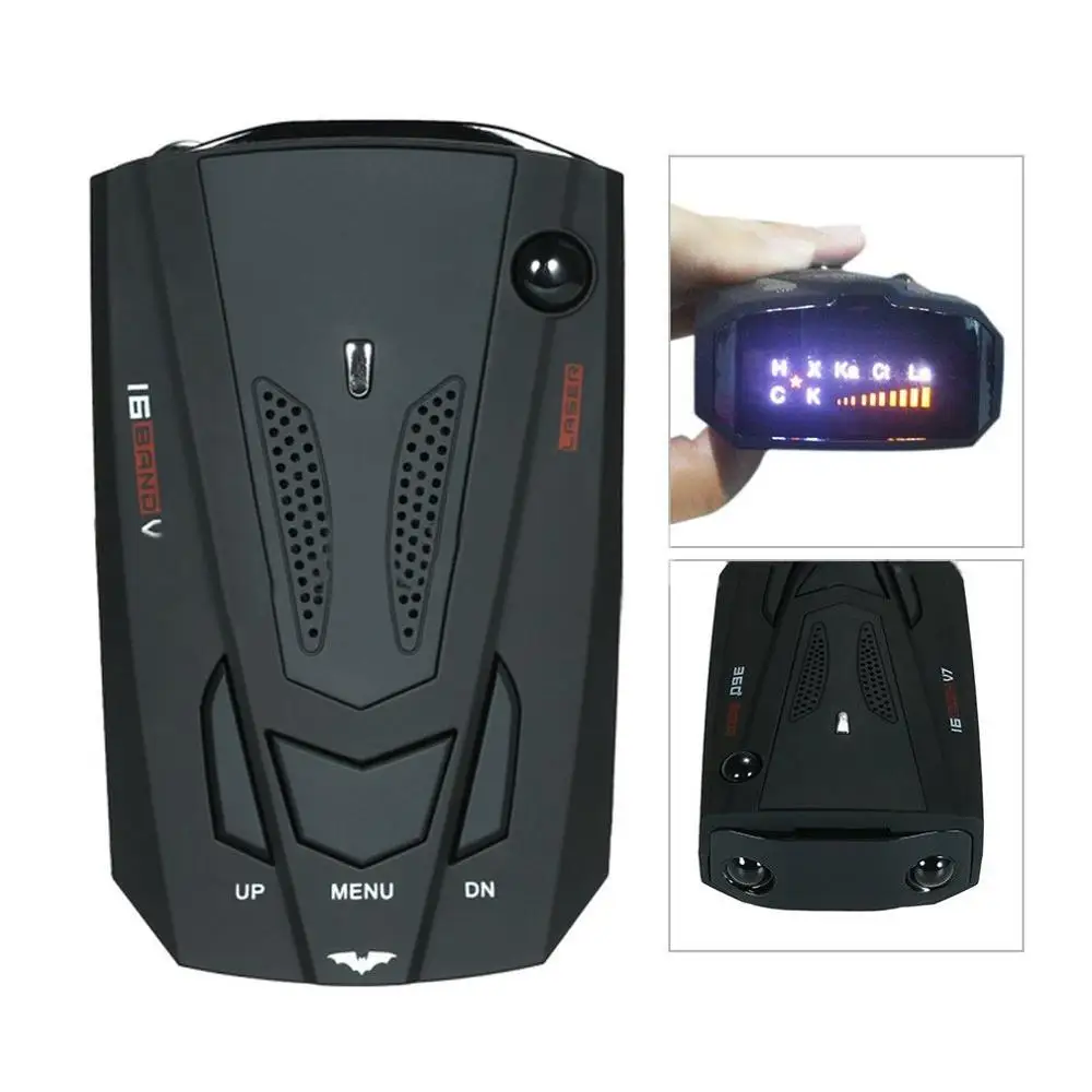 V7 Radar Detector With LED Display 360 Degree Laser Detection Relative Speed Sensing System Laser Eye Detector
V7 Radar Detector With LED Display 360 Degree Laser Detection Relative Speed Sensing System Laser Eye Detector