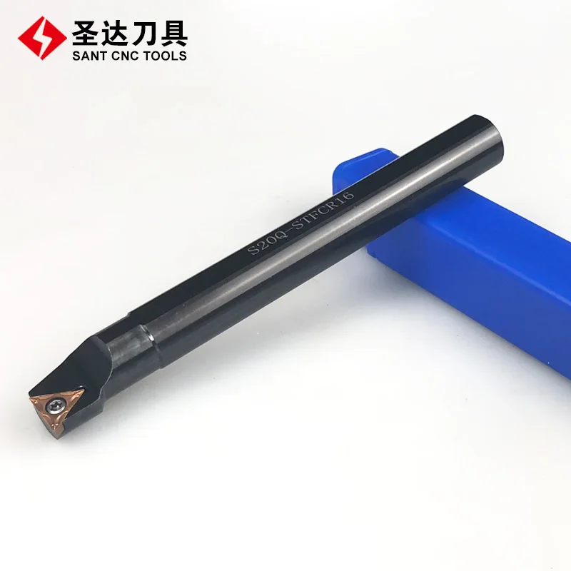 CNC lathe turning machine S20Q-STFCR16 internal boring bar with carbide insert TCMT16 from China factory directly
CNC lathe turning machine S20Q-STFCR16 internal boring bar with carbide insert TCMT16 from China factory directly