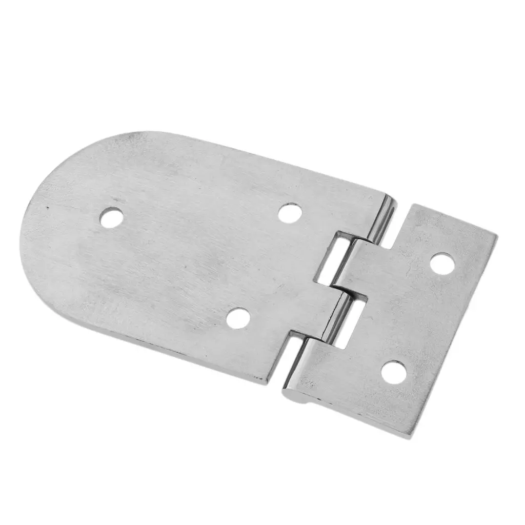 Short Round Side Marine 316 Stainless Steel Boat Door Hatch Hinge 127 X 65mm 
Short Round Side Marine 316 Stainless Steel Boat Door Hatch Hinge 127 X 65mm
