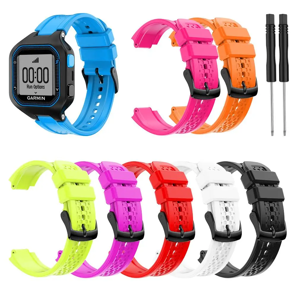 Detachable Watch Wristband for Women's Silicone Wristband Large Size Replacement Wristband for Garmin Forerunner 25 Watch Belt
Detachable Watch Wristband for Women's Silicone Wristband Large Size Replacement Wristband for Garmin Forerunner 25 Watch Belt