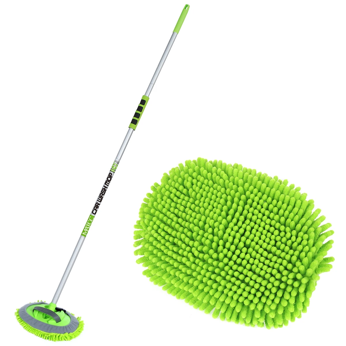 2 in 1 Car Cleaning Brush Car Wash Brush Long Handle Chenille Microfiber Brush Kit Duster with Extension Pole Wash Cleaning Mop
2 in 1 Car Cleaning Brush Car Wash Brush Long Handle Chenille Microfiber Brush Kit Duster with Extension Pole Wash Cleaning Mop