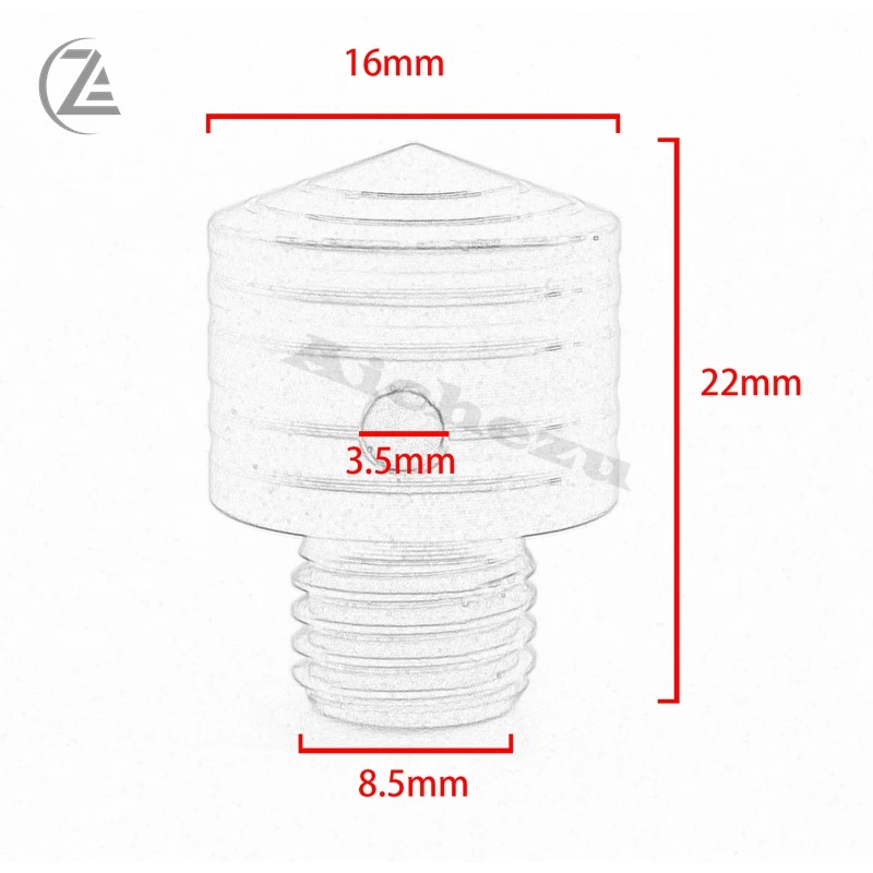 for Yamaha FJ-09 Tracer900 XSR900 FZ1 FZ6 2Pcs Motorcycle Mirror Adapters Side Mirror Bolts Screws CNC Motorcycle Accessories
for Yamaha FJ-09 Tracer900 XSR900 FZ1 FZ6 2Pcs Motorcycle Mirror Adapters Side Mirror Bolts Screws CNC Motorcycle Accessories