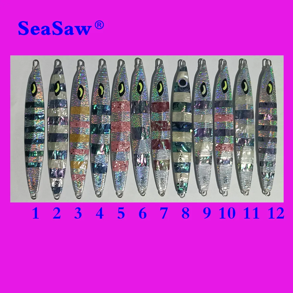 Artificial abalone Metal jig fishing lure slow jigging lures slow metal jig fishing jig 80g 100g
Artificial abalone Metal jig fishing lure slow jigging lures slow metal jig fishing jig 80g 100g