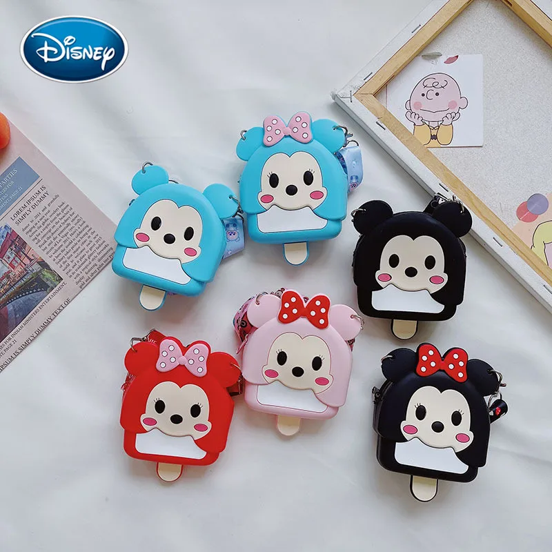 Детская силиконовая маленькая сумка Disney, Микки и Минни, креативная милая сумочка в форме мороженого, мессенджер на одно плечо, кошелек для м...
Детская силиконовая маленькая сумка Disney, Микки и Минни, креативная милая сумочка в форме мороженого, мессенджер на одно плечо, кошелек для м...