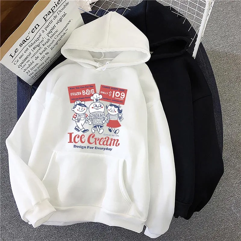 Ice Cream Friends Harajuku Hoodie Cartoon Tracksuit for Women 2021 Kawaii Long Sleeve 2000s Aesthetic Teens Clothes High Quality
Ice Cream Friends Harajuku Hoodie Cartoon Tracksuit for Women 2021 Kawaii Long Sleeve 2000s Aesthetic Teens Clothes High Quality