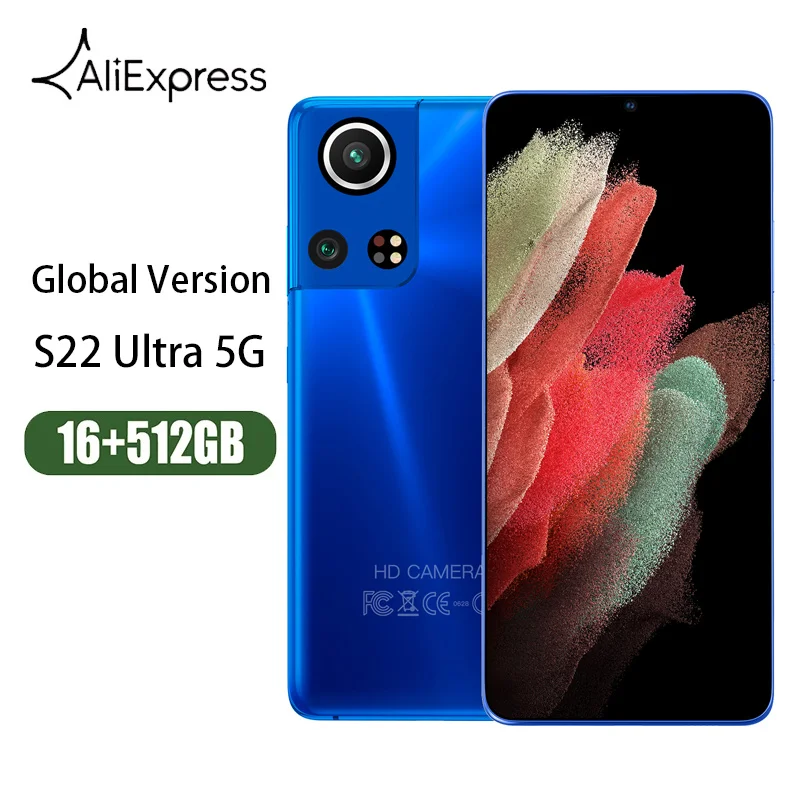 Smartphones Galay S22 Ultra Global Version 12GB 512GB Android Mobile Phoens 6.7 HDinch 6000mAh 10core Snapdragon 865 Cellphone
Smartphones Galay S22 Ultra Global Version 12GB 512GB Android Mobile Phoens 6.7 HDinch 6000mAh 10core Snapdragon 865 Cellphone