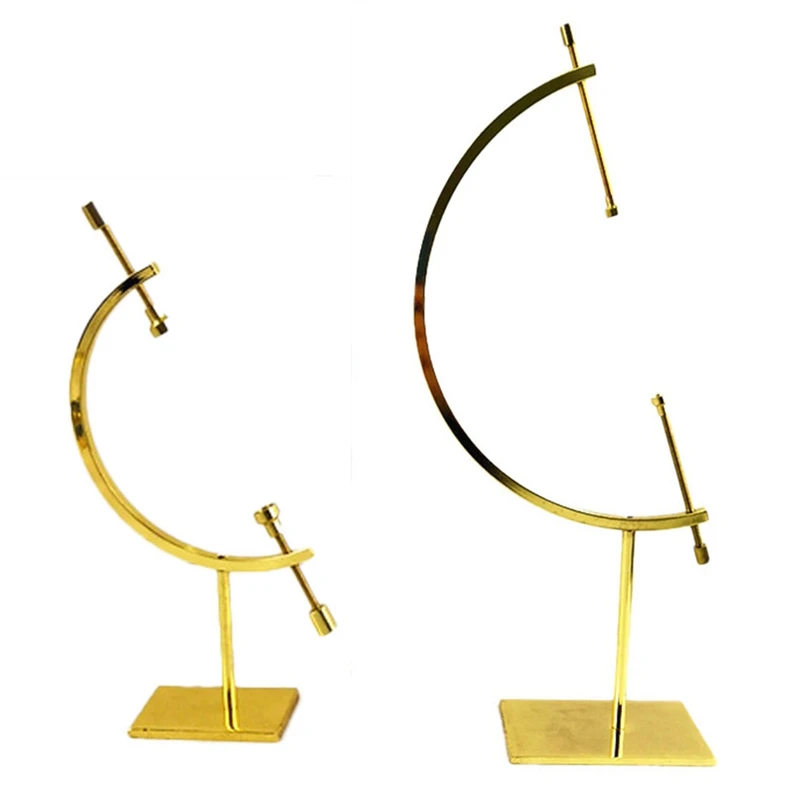 2x Globe Crystal Ball Stand Glass Ball Display Stand Metal Gold Decorative Ornaments Crafts(M&L)
2x Globe Crystal Ball Stand Glass Ball Display Stand Metal Gold Decorative Ornaments Crafts(M&L)