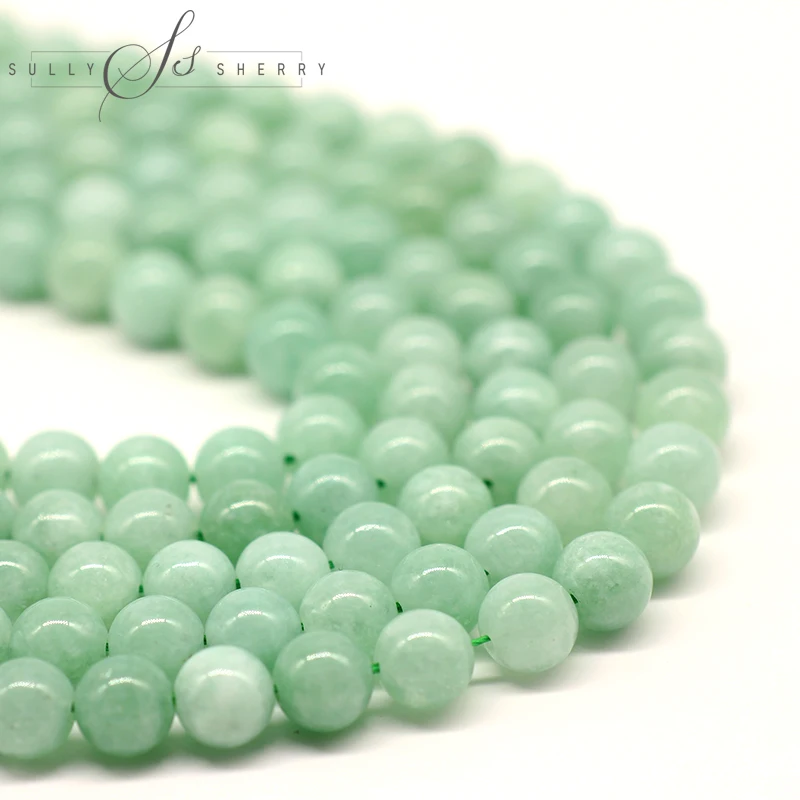 Круглые Бусины Из Натурального бирманского зеленого нефрита, для изготовления ювелирных изделий, ожерелье по заводской цене, 6-12 мм 
Круглые Бусины Из Натурального бирманского зеленого нефрита, для изготовления ювелирных изделий, ожерелье по заводской цене, 6-12 мм