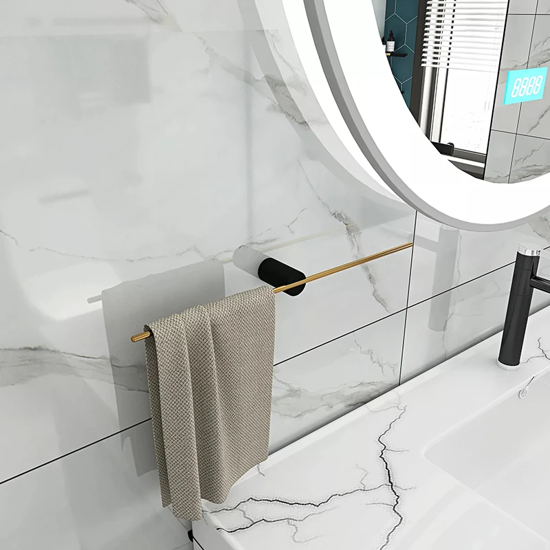 Bathroom Black Metal Towel Rack Hanging Holder Bathroom Storage Modern Fixture Support Bars Space Saver Toallero Shelf EH50TR
Bathroom Black Metal Towel Rack Hanging Holder Bathroom Storage Modern Fixture Support Bars Space Saver Toallero Shelf EH50TR