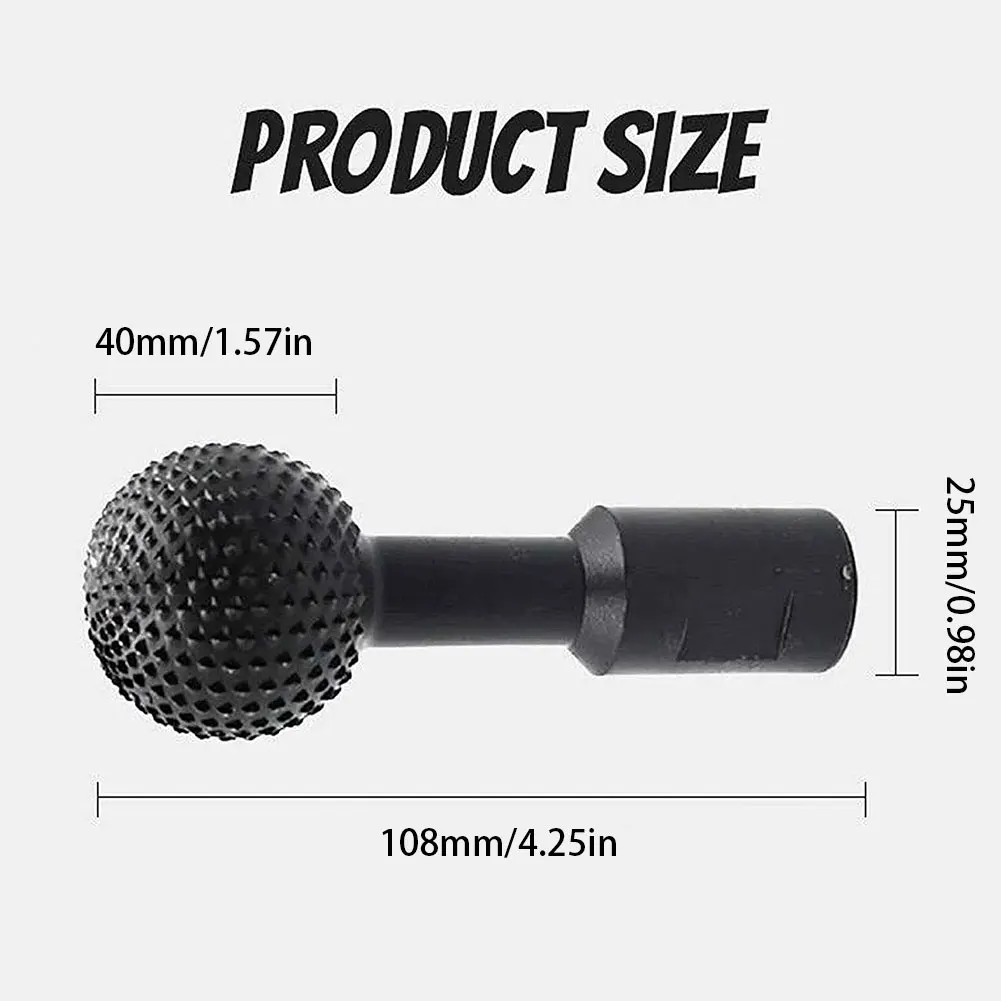 Wood Grinding Head Angle Grinder Drilling Bits Carving Rotary File Black 14mm/13mm Engraving Polishing Head Round File Head Tool
Wood Grinding Head Angle Grinder Drilling Bits Carving Rotary File Black 14mm/13mm Engraving Polishing Head Round File Head Tool