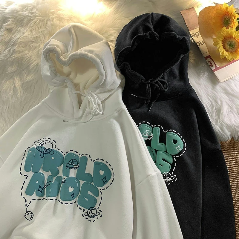 Fashion Hoodie Women's Harajuku Sweatshirt Street Spring and Autumn Academy Style Women's Letter Pullove 2021 New
Fashion Hoodie Women's Harajuku Sweatshirt Street Spring and Autumn Academy Style Women's Letter Pullove 2021 New