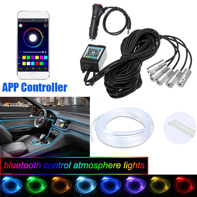 Атмосферный RGB-светильник для салона автомобиля, декоративная неоновая лампа, светодиодная волоконно-оптическая полоса, Bluetooth, управление ч...
Атмосферный RGB-светильник для салона автомобиля, декоративная неоновая лампа, светодиодная волоконно-оптическая полоса, Bluetooth, управление ч...