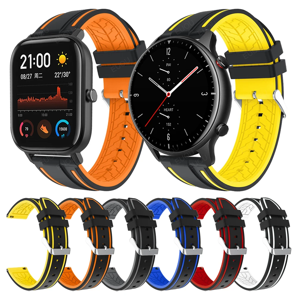 Silicone Strap For Huami Amazfit GTR 2 2e Watch band Easyfit wristband For Huami Amazfit GTS 2e mini Bracelet Rubber watchband
Silicone Strap For Huami Amazfit GTR 2 2e Watch band Easyfit wristband For Huami Amazfit GTS 2e mini Bracelet Rubber watchband