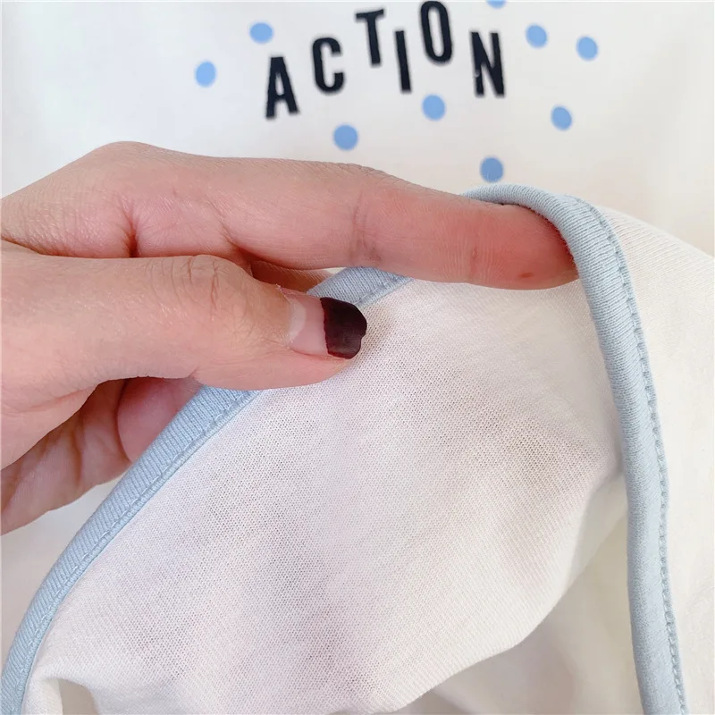 T-shirt Girls short-sleeved children's Clothing 2021 Summer New letter-wrapped Bottoming Shirt Kids 20395
T-shirt Girls short-sleeved children's Clothing 2021 Summer New letter-wrapped Bottoming Shirt Kids 20395