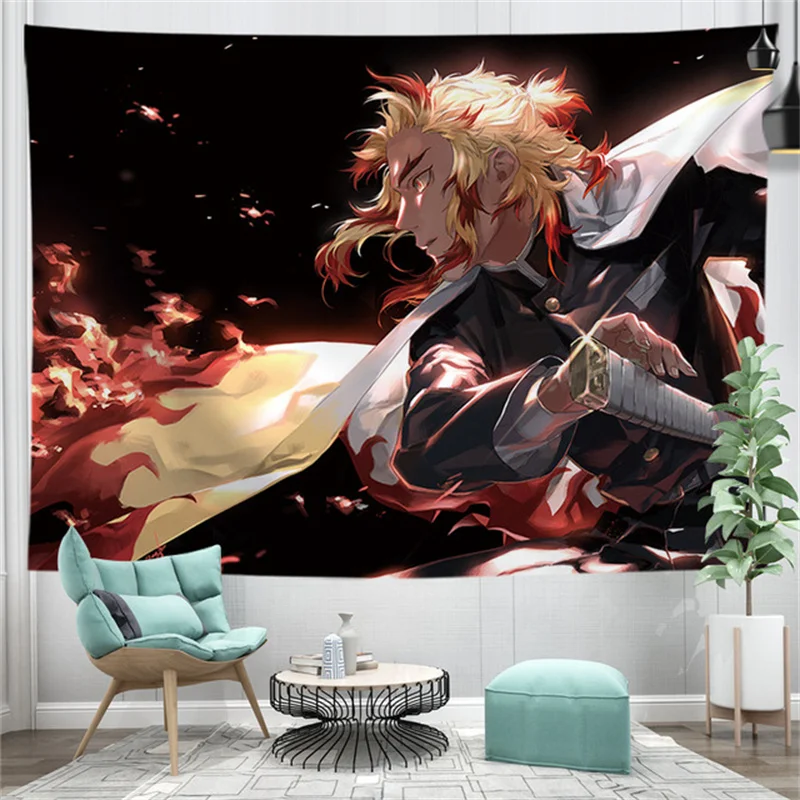 Tapestrys Demon Slayer Poster Anime Decor The Living Room Wall Tapestry Bedroom Kawaii Room Decor Anime Tapestry dormitory
Tapestrys Demon Slayer Poster Anime Decor The Living Room Wall Tapestry Bedroom Kawaii Room Decor Anime Tapestry dormitory