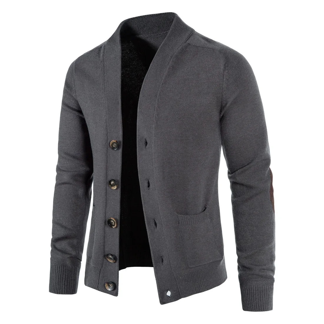 

Мужской кардиган свитер, куртки, пальто, модный вязаный свитер, теплый толстый свитер, мужские повседневные вязаные куртки, пальто в стиле п...
