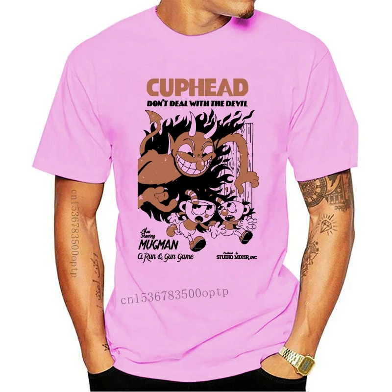 Новинка 2021 2021 Мужская графическая футболка Cuphead Retro Devil Deal, уличная одежда
Новинка 2021 2021 Мужская графическая футболка Cuphead Retro Devil Deal, уличная одежда
