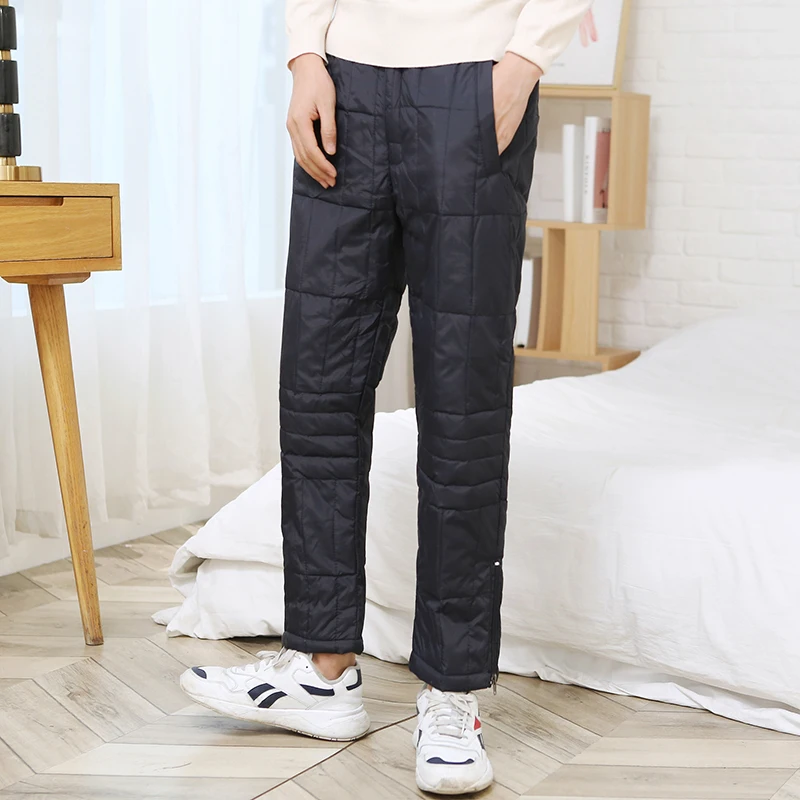 Winter Puffer Down Pant Men Black Wine Red Army Green Thick Lightweight Down Feather Trouser Man Warm Puff Quilted Pantalones
Winter Puffer Down Pant Men Black Wine Red Army Green Thick Lightweight Down Feather Trouser Man Warm Puff Quilted Pantalones