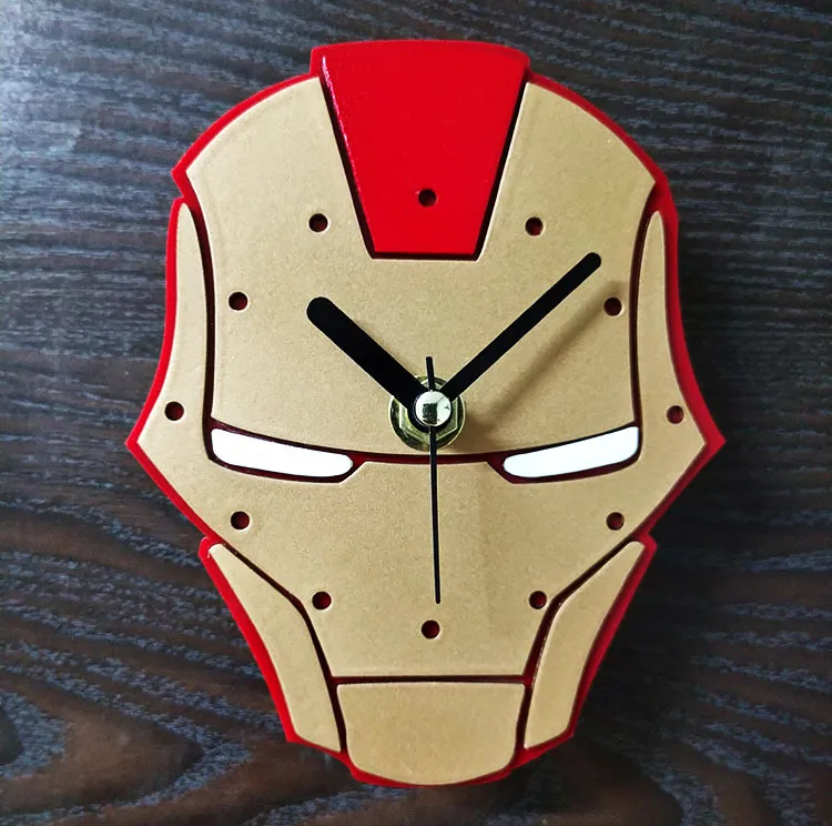 2021 Marvel Iron Man Wall Clock Electronic Smart Luminous Timer Wake Up Children's Desktop Alarm Clock Bedroom Decoration
2021 Marvel Iron Man Wall Clock Electronic Smart Luminous Timer Wake Up Children's Desktop Alarm Clock Bedroom Decoration