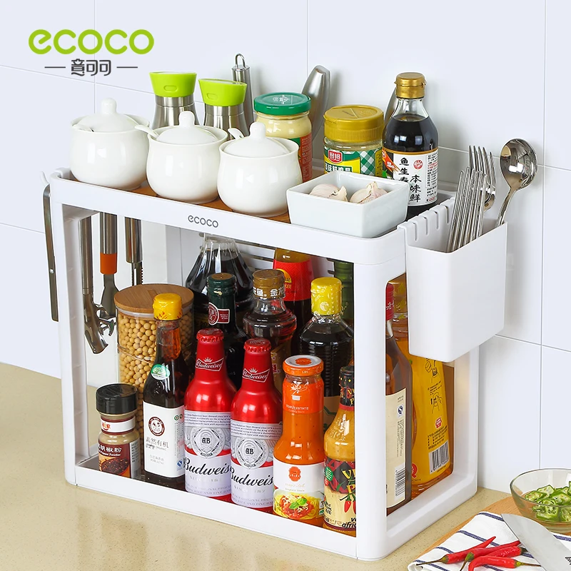 ECOCO Multifunctional Desktop Kitchen Shelf Kitchen Shelf Desktop Multifunctional Kitchen Seasoning Storage Rack
ECOCO Multifunctional Desktop Kitchen Shelf Kitchen Shelf Desktop Multifunctional Kitchen Seasoning Storage Rack