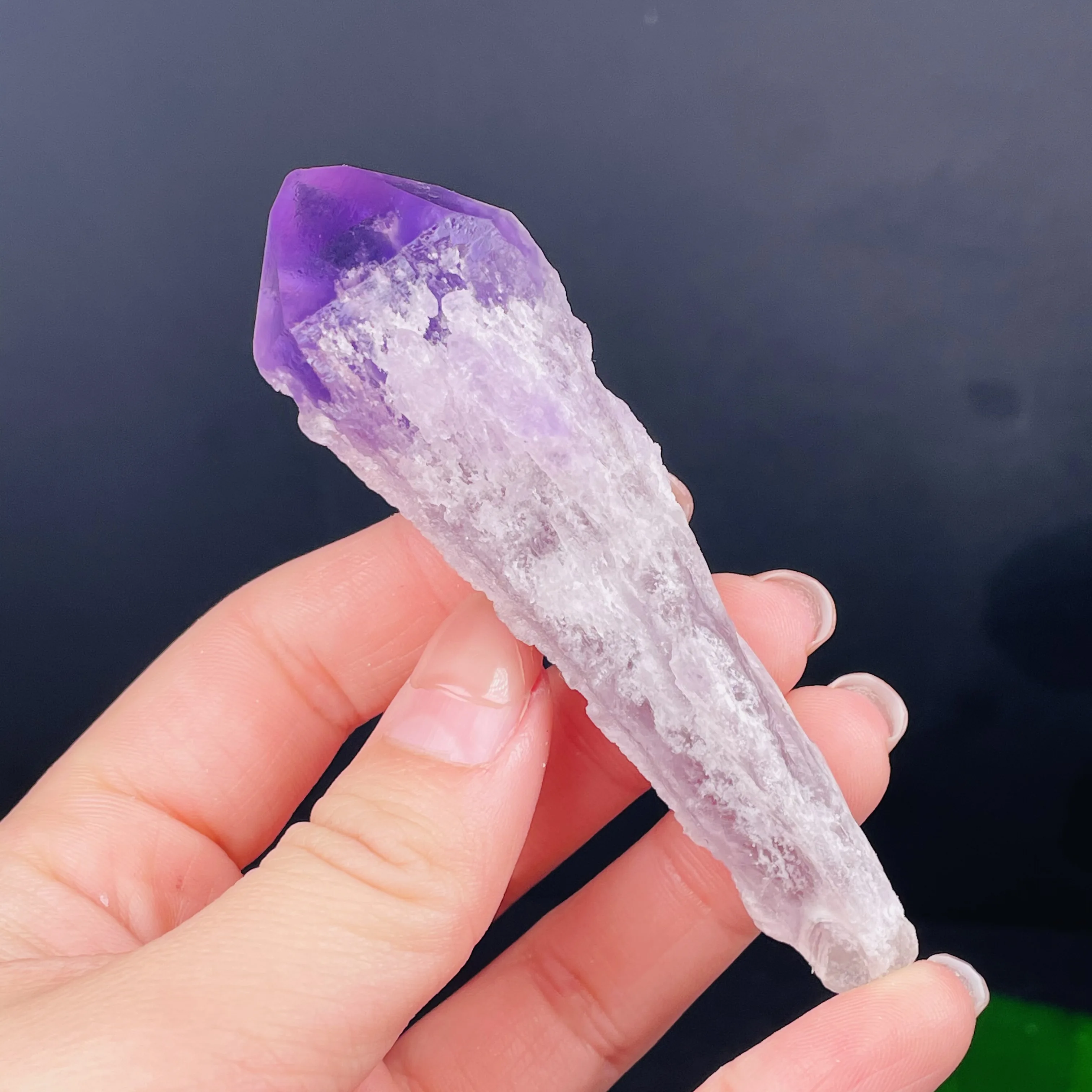 Natural Rough Specimen Amethyst Quartz Cluster Crystal Wand Point Specimen Lucky Healing Minerals
Natural Rough Specimen Amethyst Quartz Cluster Crystal Wand Point Specimen Lucky Healing Minerals