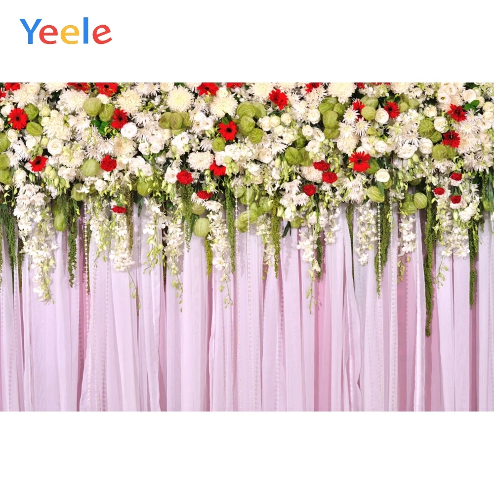 Yeele Wedding Ceremony Rose Decor Curtain Wall Party Photography Backdrop Personalized Photographic Backgrounds For Photo Studio
Yeele Wedding Ceremony Rose Decor Curtain Wall Party Photography Backdrop Personalized Photographic Backgrounds For Photo Studio
