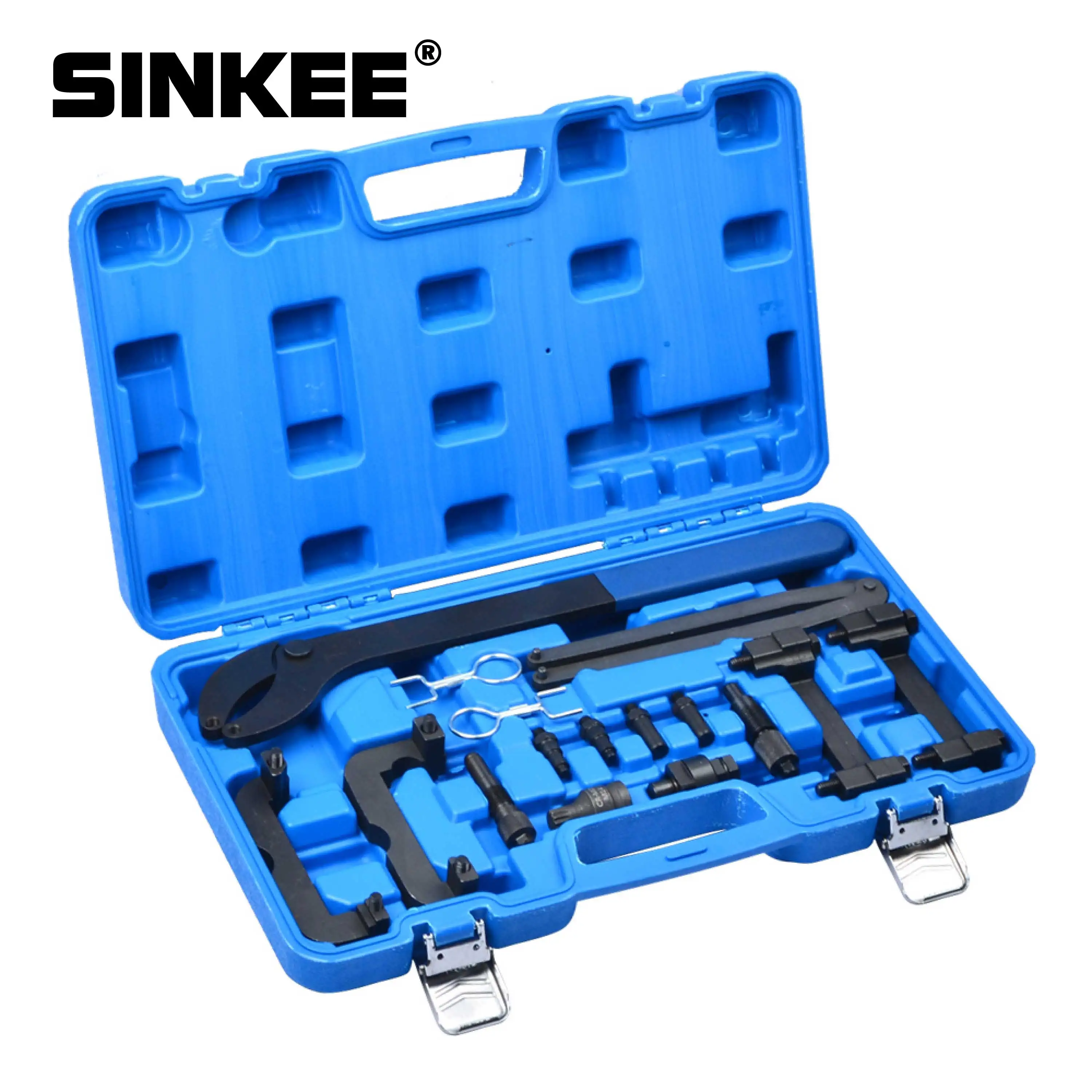 Timing Belt Locking Tool Kit For VW Audi 2.4 2.8 3.2 4.2 3.0T Touareg Q7 Engine Camshaft Alignment Tool
Timing Belt Locking Tool Kit For VW Audi 2.4 2.8 3.2 4.2 3.0T Touareg Q7 Engine Camshaft Alignment Tool