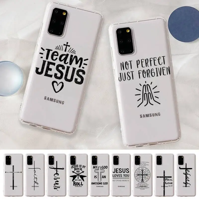 Faith Christian Religious Jesus Phone Case For Samsung A 10 20 30 50s 70 51 52 71 4g 12 31 21 31 S 20 21 plus Ultra
Faith Christian Religious Jesus Phone Case For Samsung A 10 20 30 50s 70 51 52 71 4g 12 31 21 31 S 20 21 plus Ultra