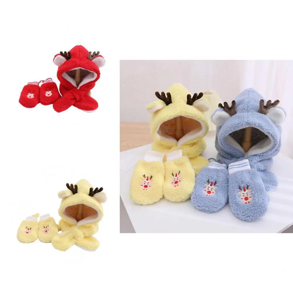 Practical Scarf Gloves Set Easy to Clean Fleece Lining Children Hat Mittens Children Hat Mittens 1 Set
Practical Scarf Gloves Set Easy to Clean Fleece Lining Children Hat Mittens Children Hat Mittens 1 Set