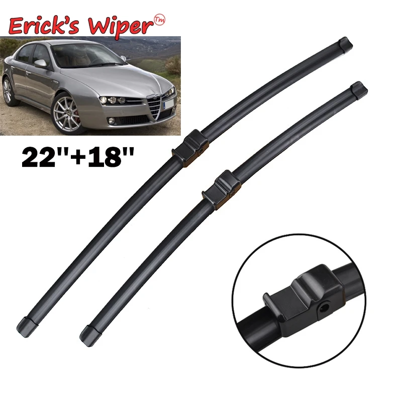 Erick's Wiper LHD Front Wiper Blades For Alfa Romeo 159 2005 - 2011 Windshield Windscreen Window 22"+18" Left Hand Drive Brush
Erick's Wiper LHD Front Wiper Blades For Alfa Romeo 159 2005 - 2011 Windshield Windscreen Window 22"+18" Left Hand Drive Brush