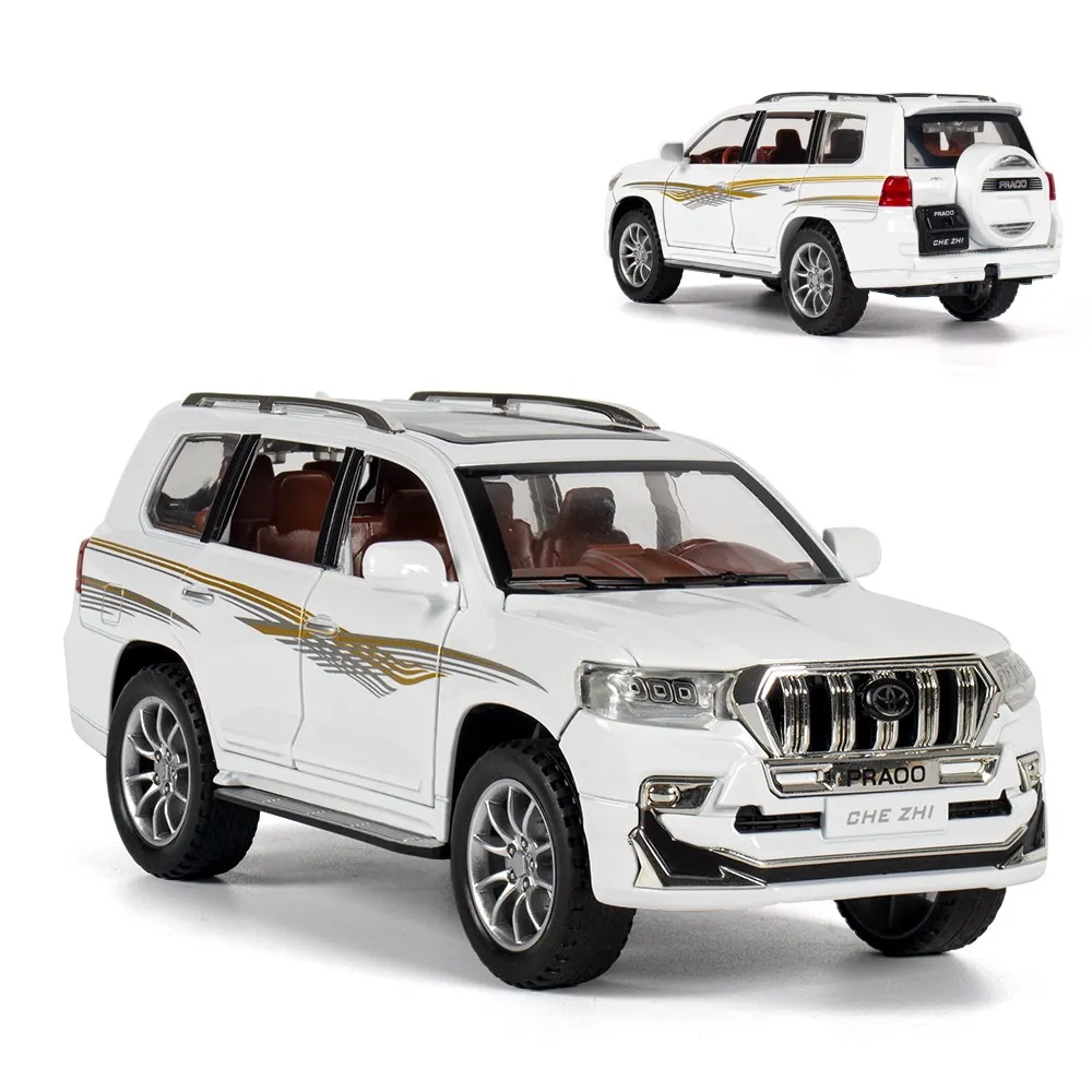 Литая игрушка модель в масштабе 1:24 для Toyota Land Cruiser Prado SUV автомобиль со звуком и светильник кой открывающиеся двери коллекционный подарок для...
Литая игрушка модель в масштабе 1:24 для Toyota Land Cruiser Prado SUV автомобиль со звуком и светильник кой открывающиеся двери коллекционный подарок для...