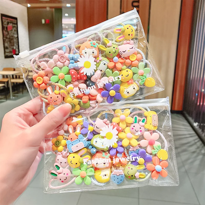 10PCS/Set New Girls Cute Cartoon Flower Small Scrunchie Lovely Rubber Bands Ponytail Holder Headband Fashion Hair Accessories
10PCS/Set New Girls Cute Cartoon Flower Small Scrunchie Lovely Rubber Bands Ponytail Holder Headband Fashion Hair Accessories