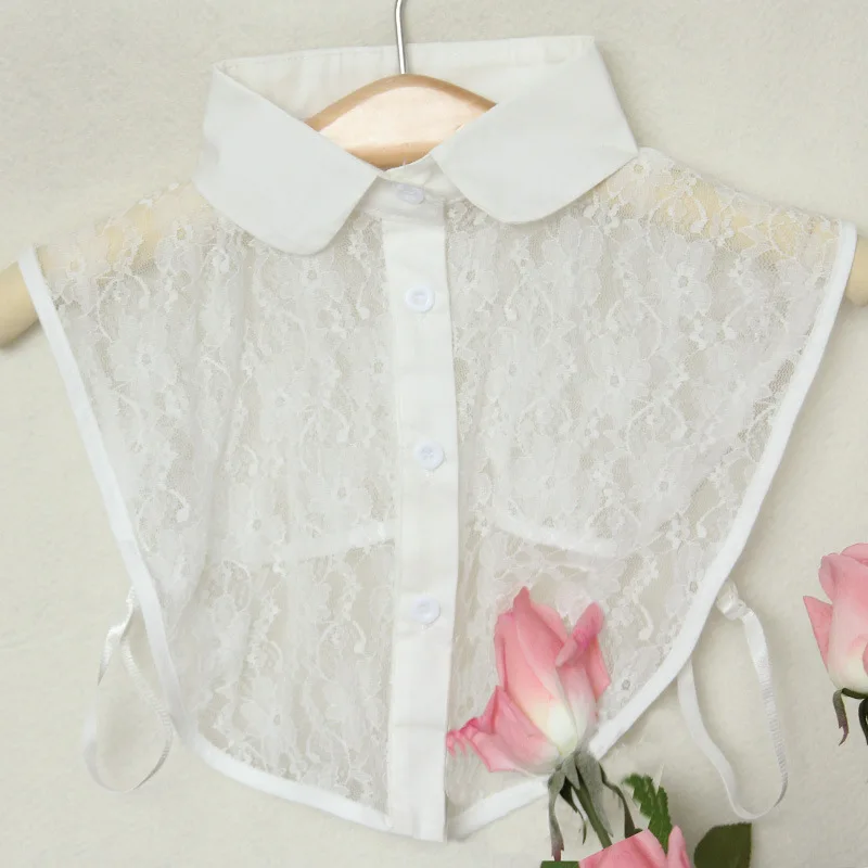 Fashion Blue White Black Lapel Shirt Blouse Detachable Collars Women Ladies Solid Color All-Match aesthetic Fake Collar
Fashion Blue White Black Lapel Shirt Blouse Detachable Collars Women Ladies Solid Color All-Match aesthetic Fake Collar