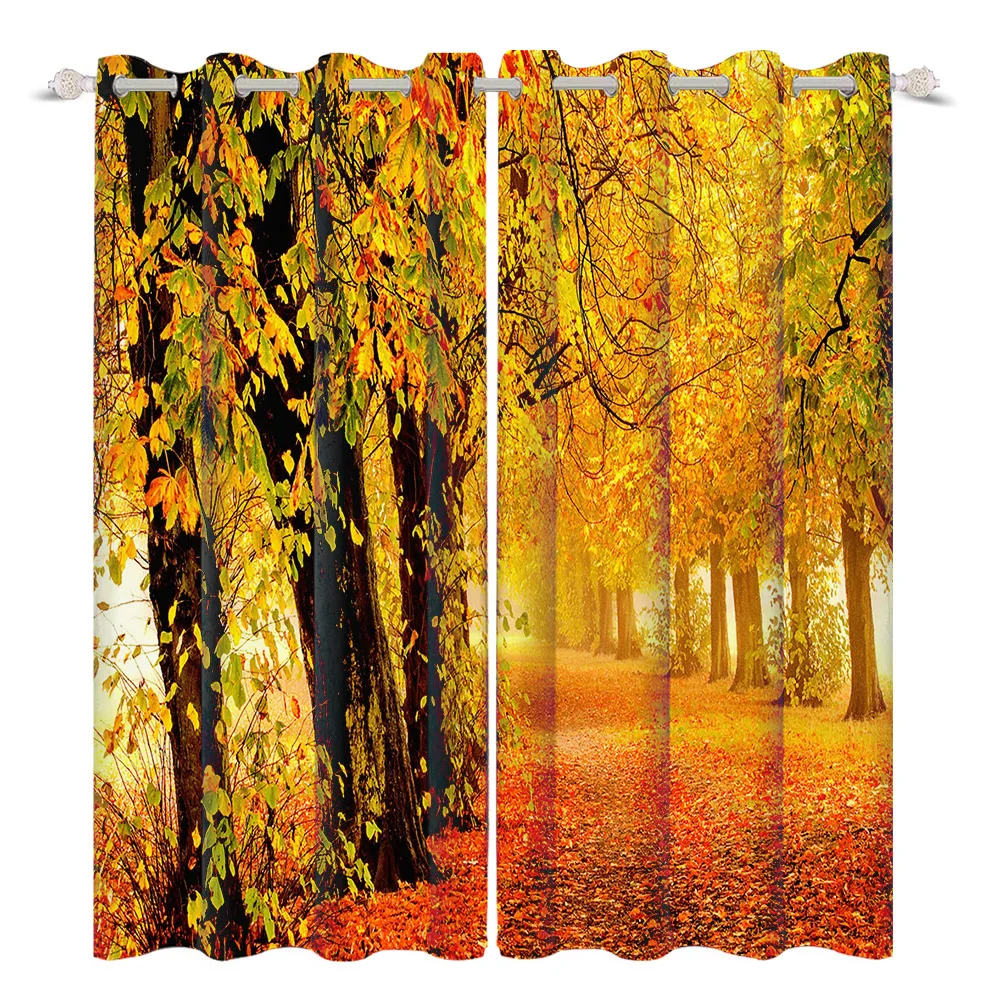 Autumn Fallen Leaves Scenery 3D Printing Curtains For Living Room Bedroom Sunshade Dapes With Hook
Autumn Fallen Leaves Scenery 3D Printing Curtains For Living Room Bedroom Sunshade Dapes With Hook