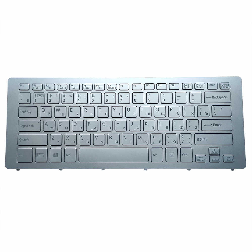 Клавиатура со сменной подсветкой SVF15N для Sony Vaio SVF 15N svf15n1f4rs RU русская, серебристая, с рамкой, новинка 149265351RU
Клавиатура со сменной подсветкой SVF15N для Sony Vaio SVF 15N svf15n1f4rs RU русская, серебристая, с рамкой, новинка 149265351RU