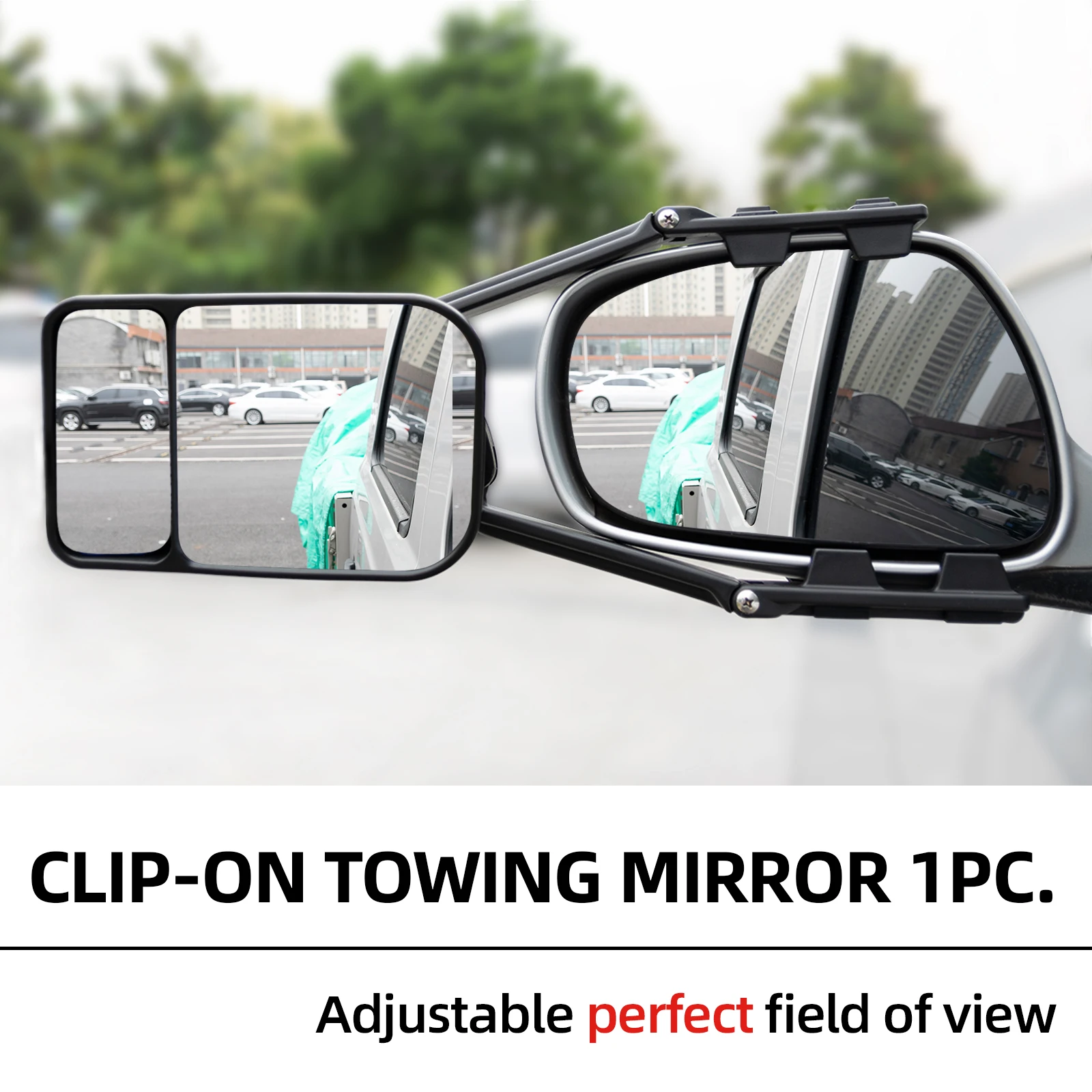 Car Extension Rear View Mirror Trailer Towing Mirror Clip-on Adjustable Towing Truck SUV Extension Dual Side View Wing Mirror
Car Extension Rear View Mirror Trailer Towing Mirror Clip-on Adjustable Towing Truck SUV Extension Dual Side View Wing Mirror
