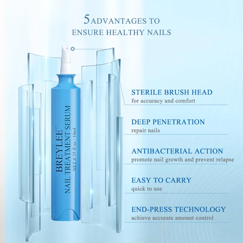 BREYLEE 10ml Nail Repair Gel Pen Anti-fungal Nail Treatments Liquid Pen Onychomycosis Paronychia Fungus Care Repair Serum TSLM1
BREYLEE 10ml Nail Repair Gel Pen Anti-fungal Nail Treatments Liquid Pen Onychomycosis Paronychia Fungus Care Repair Serum TSLM1